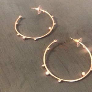 Kendra Scott Rose Gold hoops
